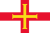 Flag featuring a red cross with a gold-edged yellow cross at the center on a white field.
